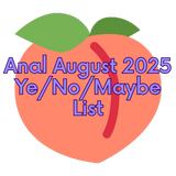 Yes/No/Maybe List